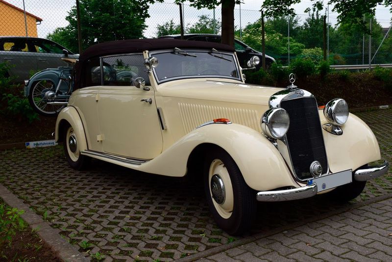 Ein Mercedes Typ 170 Cabriolet B. Erste Modelle wurden noch vor dem zweiten Weltkrieg gefertigt. (Konrad Wenz)