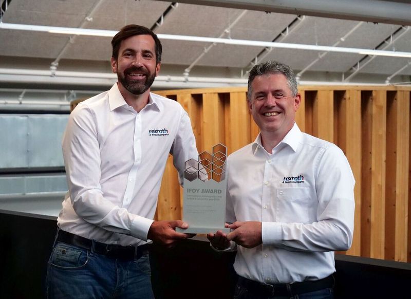 Bosch Rexroth holt sich den Ifoy-Award 2020 mit seiner Laser-Localization-Software „Locator. (Bosch Rexroth)