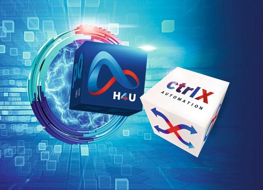 Hydraulikfunktionen lassen sich durch die Software-Plattform H4U flexibel gestalten und direkt in bestehende Automationsumgebungen einbinden – so auch in ctrlX Automation. Hydraulikfunktionen lassen sich durch die Software-Plattform H4U flexibel gestalten und direkt in bestehende Automationsumgebungen einbinden – so auch in ctrlX Automation.
