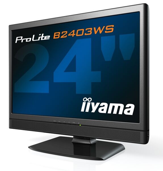 Der Iiyama Prolite B2403S gehört mit einem UVP von 500 Euro zu den derzeit günstigsten 24-Zoll-Displays. (Archiv: Vogel Business Media)