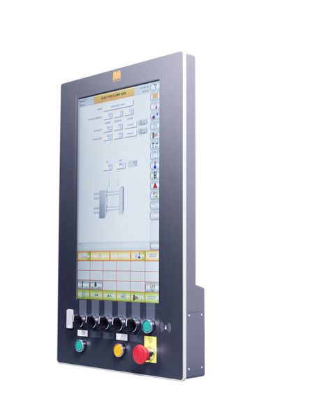 Mit den neuen Steuerungen C6000.web und C600.web entwickelten die Ingenieure von Maplan gemeinsam mit Steuerungsspezialist B&R eine Industrie-4.0-taugliche Steuerungsgeneration für mehr Transparenz bei der Elastomerverarbeitung. (Bild: Maplan)