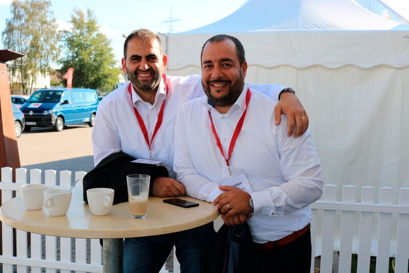 Cem Kücük (MichaelTelecom) und Makram Sassi (Telefonica Deutschland)  (MichaelTelecom)