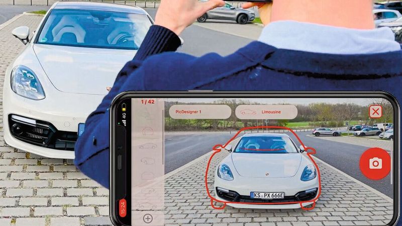 Es ist inzwischen geübte Praxis, Fahrzeugfotos mit künstlicher Intelligenz zu erstellen oder zu bearbeiten. Aber Achtung: Ab August 2026 unterliegen diese Bilder laut EU AI Act der Kennzeichnungspflicht und sind urheberrechtlich nicht schützbar.(Bild:  Pixelconcept)