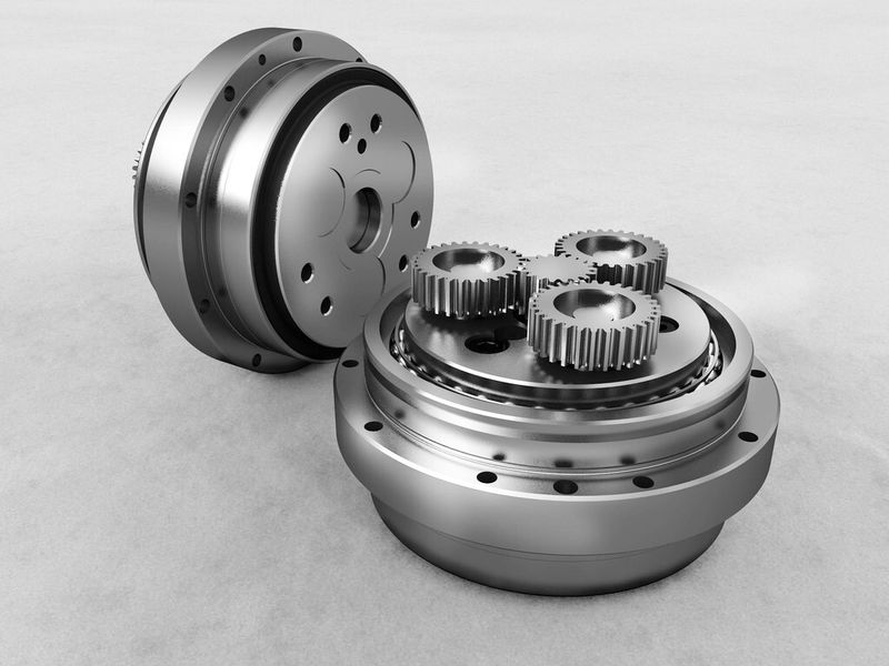 Die Zykloidgetriebe der RF-P-Serie von Nabtesco eignen sich hervorragend für den Einsatz in den Armachsen von Delta- und Scara-Robotern sowie im Radantrieb fahrerloser Transportsysteme (FTS). (Bild: Nabtesco)