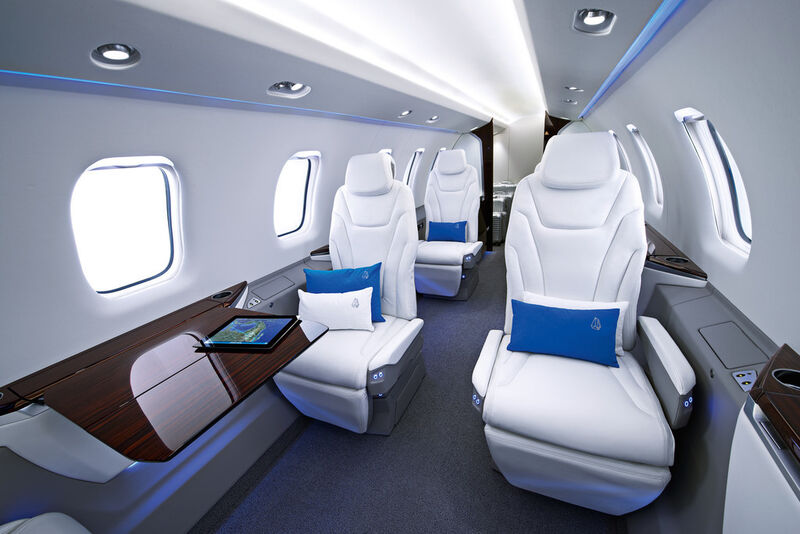 Komfort für die Passagiere wird im PC-24 gross geschrieben. (Bild: Pilatus Aircraft)