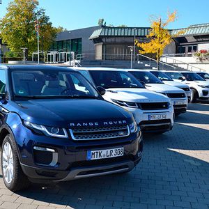 Der neue Range Rover Evoque kam von der IAA direkt zu den Land-Rover-Händlern.(Foto:  Michel)