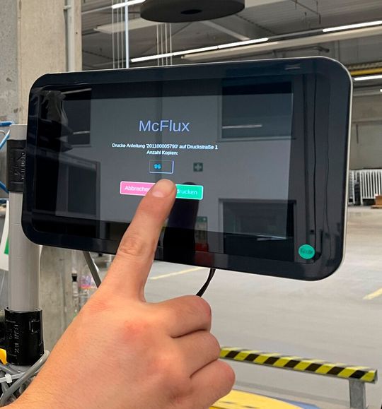 Print workflows can be automated with Accuriopro Flex.(Image: Centrotherm)