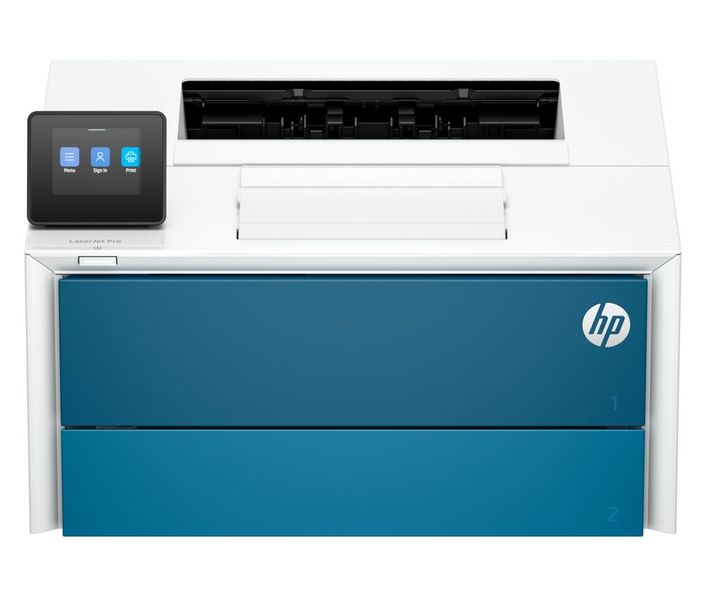 Die reinen Drucker der Serie 4000 hat HP ebenfalls mit einem Touchscreen ausgestattet. Er ist allerdings kleiner als bei den MFPs. (Bild: HP)