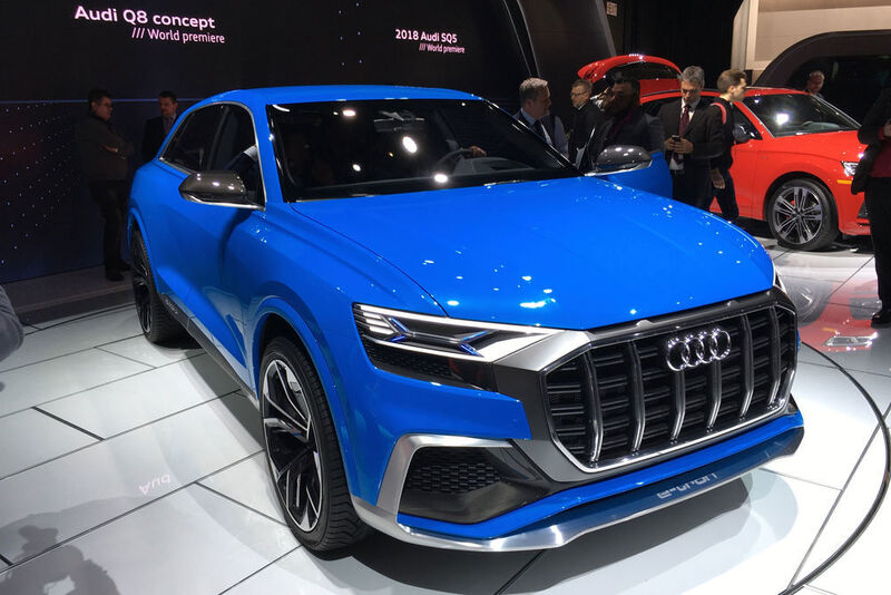 Das Modell soll auch der Start in eine weiterentwickelte Designsprache von Audi sein. (sp-x/Michael Gebhardt)