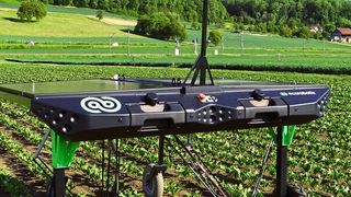 Dank genauer Erkennung und gezielter Besprühung des Unkrauts werden 
20-mal weniger Herbizide benötigt als beim herkömmlichen Sprühen. (Igus)