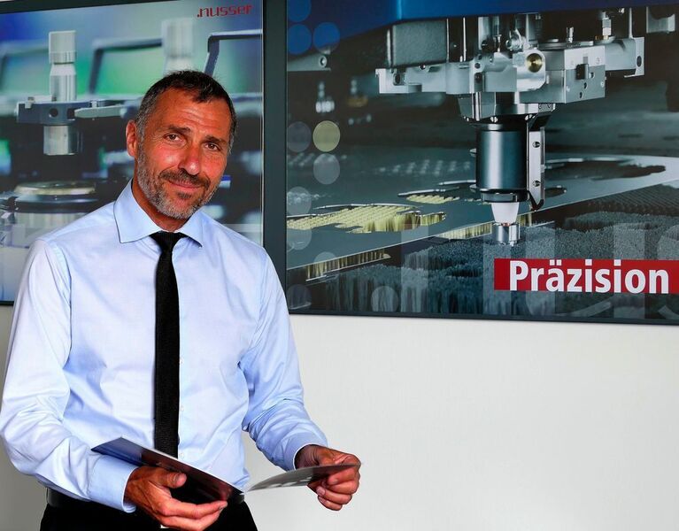 Wilhelm Nusser führt gemeinsam mit seinem Bruder Stephan die Geschäfte der W. Nusser GmbH Metall- und Blechbearbeitung in Schwabmünchen. Künftig wollen sie verstärkt eigene Ideen entwickeln und umsetzen. (Kuhn)