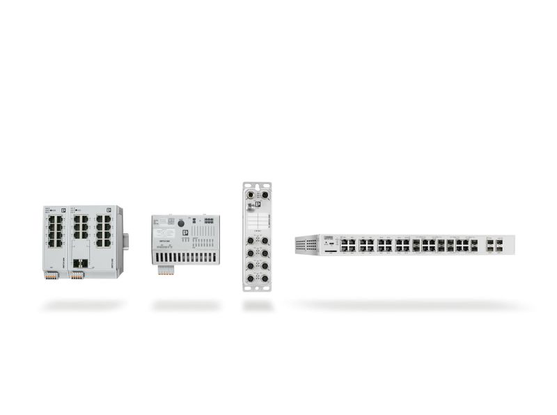 Managed Switches übernehmen die Strukturierung innerhalb des Maschinennetzwerks.  (Bild: Phoenix Contact)