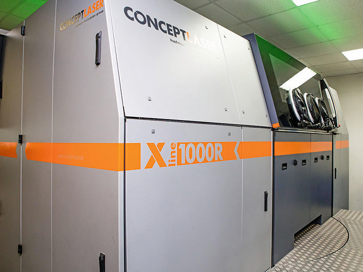Bei Poly-Shape im Einsatz: eine «X Line 1000R» von Concept Laser. (Poly-Shape)