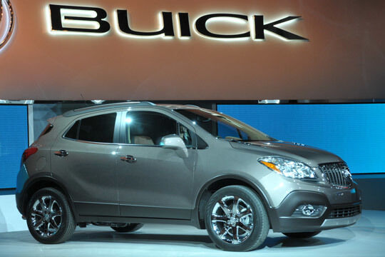 Buick präsentiert mit dem Encore einen kleinen Crossover. (NAIAS)