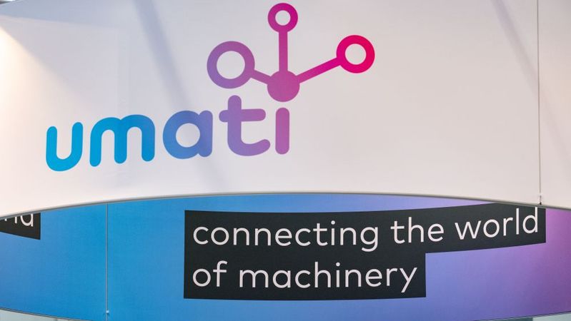 umati ist die gemeinsame Konnektivitätsinitiative von VDW und VDMA. Gemeinsam mit einer Community aus über 400 Partnern setzt sie sich für die Implementierung und Vermarktung offener, standardisierter Schnittstellen ein.(Bild:  VDW)