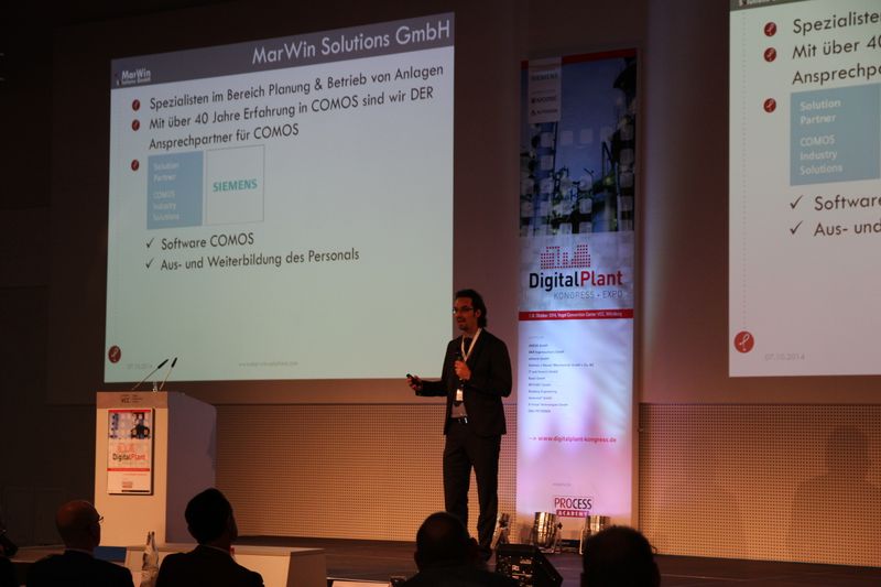 Marwin SolutionsWeitere Bildergalerien zum Kongress:    Aussteller & Impressionen   Abendveranstaltung beim Digital Plant Kongress 2014 (Bild: PROCESS)