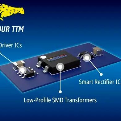 RECOM expands its portfolio with discrete isolated DC/DC building blocks — SMD transformers, driver ICs and rectifiers for custom power designs. (Source: RECOM)