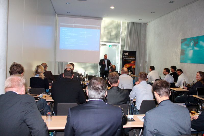 Michael Scheffler (A10 Networks) begrüßte die Teilnehmer der Veranstaltung. (A10 Networks)