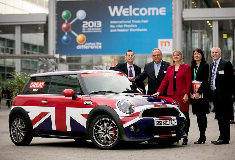 For those unsure of what country this Mini represents, the number plate provides a hint. (Source: Messe Dusseldorf)
