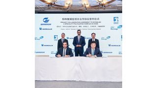 The consortium, comprising Borouge, Adnoc and Borealis, has signed a Project Collaboration Agreement with China’s Wanhua Chemical and Wanrong New Materials (Fujian), a subsidiary controlled by Wanhua Chemical.  (Source: Borouge)