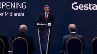 „Das neue Werk ist effizienter und wettbewerbsfähiger“, sagte Francisco J. Riberas, Executive Chairman von Gestamp, bei der Einweihung. (Gestamp)