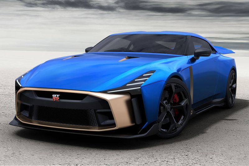 Nissan baut den GT-R50, der in Zusammenarbeit mit Italdesign entstanden war, als Kleinserie. 50 Exemplare werden hergestellt. (Bild: Nissan)