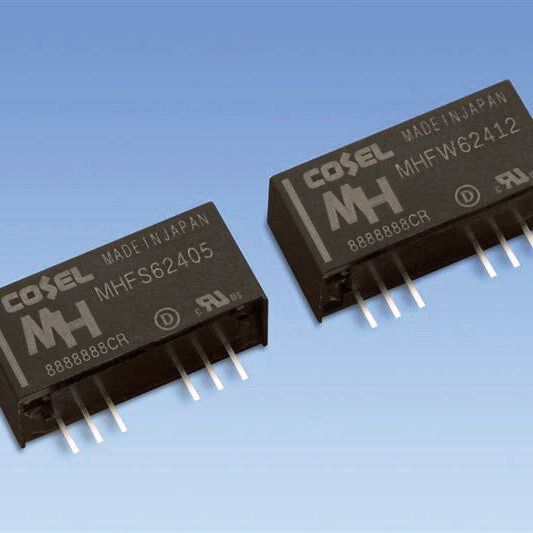 Cosel bringt DC/DC-Wandler mit 6 Watt Leistung und hoher Isolationsspannung auf den Mark. Cosel bringt DC/DC-Wandler mit 6 Watt Leistung und hoher Isolationsspannung auf den Mark.