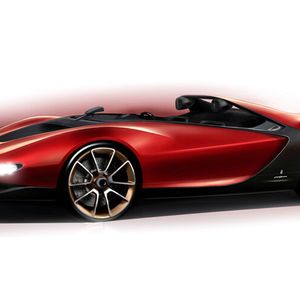 Der „Sergio“ von Pininfarina ist das erste Konzeptfahrzeug, das komplett mithilfe innovativer 3-D-Technik entwickelt wurde.
