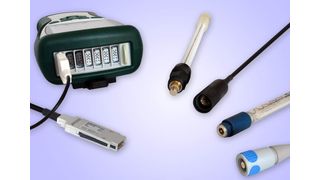 Flexibler Anschluss von pH- Elektroden und Redox-Sonden  (Bild: Ahlborn)