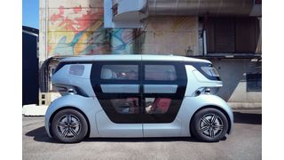  Das Selbstfahr-Shuttle Pons will Saab-Nachfolgers NEVS im Rahmen eines Pilotprojekts in Stockholm praktisch einsetzen. (Bild: NEVS)