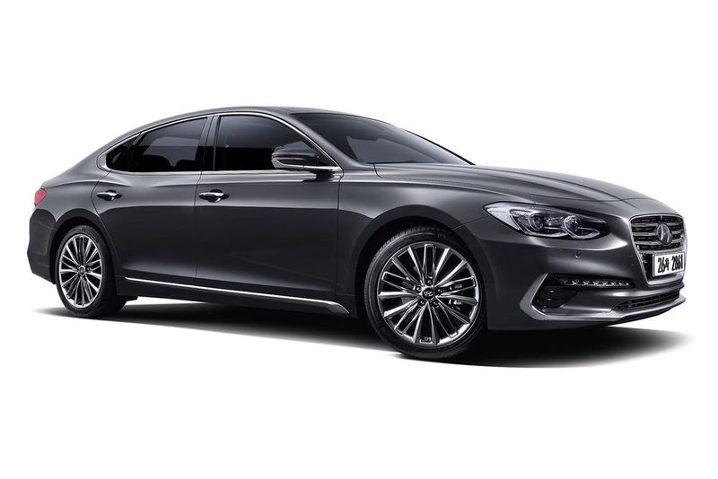 Der Hyundai Grandeur, der in einigen Märkten Azera heißt, wurde 132.162 Mal ausgeliefert. Das reichte für den fünften Platz. (Bild: Hyundai)