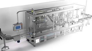 Die Optima consumer GmbH ist der erste Pilotkunde für das von Siemens und Festo gemeinschaftlich entwickelte Multi-Carrier-System. Das hochflexible Transportsystem lässt sich einfach in die vorhandene Intralogistik integrieren und ermöglicht es Fertigungslinien und Maschinen schnell an unterschiedliche Formate, Größen und Produktarten sowie saisonale Anforderungen anzupassen. (Bild: Siemens)
