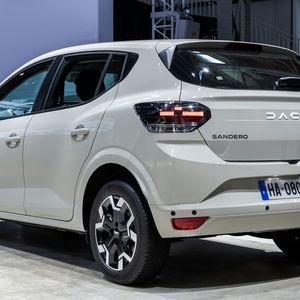 ... an den Pixel-Leuchten am Heck.(Bild:  Dacia)