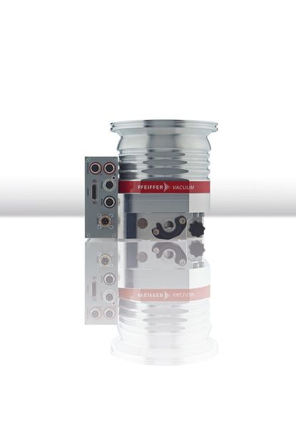 Pfeiffer Vacuum’s Hi Pace 350 and 450 turbopumps provide high performance combined with low weight and a small footprint. (Pfeiffer Vacuum)