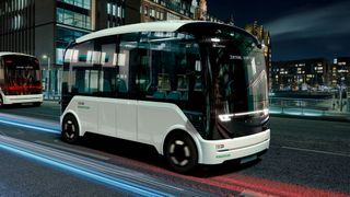 Bislang existiert das Shuttle von Schaeffler und der VDL Groep nur als Konzept. (Bild: VDL Groep, Schaeffler)