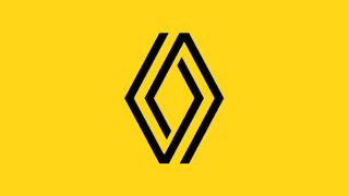 Das Renault-Emblem ist neuerdings zweidimensional. (Bild: Screenshot/Twitter @renault_fr / Fotomontage »kfz-betrieb«)