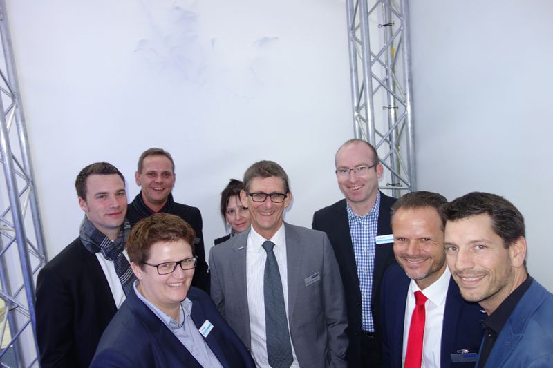 Gleich geht es mit allen Tech Data Kollegen auf die Bühne. (Bild: IT-BUSINESS)