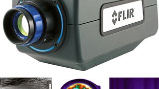 MWIR-Kamera FLIR A6750 für Echtzeit-Thermoanalyse. (Flir)