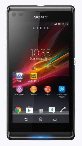 Das Sony Xperia L kostet bei Aldi 169 Euro. (Bild: Aldi Nord)
