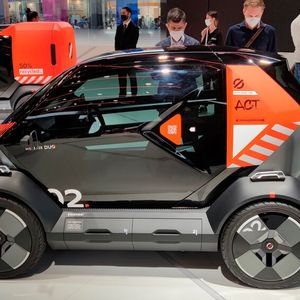 Der kleine Stromer benötigt wenig Verkehrsfläche, außerdem ist der Energiebedarf niedrig.(Bild:  Mario Hommen/sp-x)