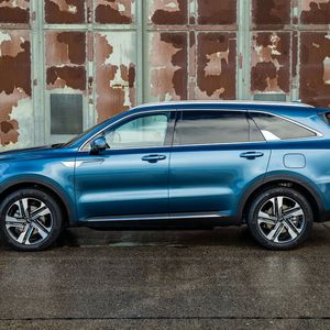 Den Sorento gibt es in der PHEV-Version als 5- oder 7-Sitzer.(Bild:  Kia)