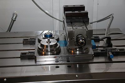 Das modular aufgebaute Palettiersysten Power-Grip von Röhm reduziert Rüstzeiten. (Archiv: Vogel Business Media)