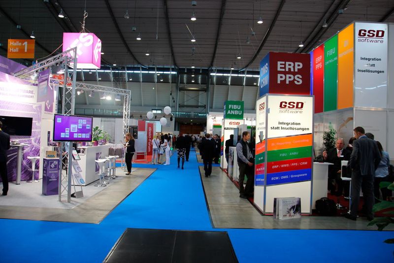 Impressionen der  IT & Business 2015. Die Fachmesse für digitale Prozesse und Lösungen läuft noch bis zum 1. Oktober (Bild: Horn)