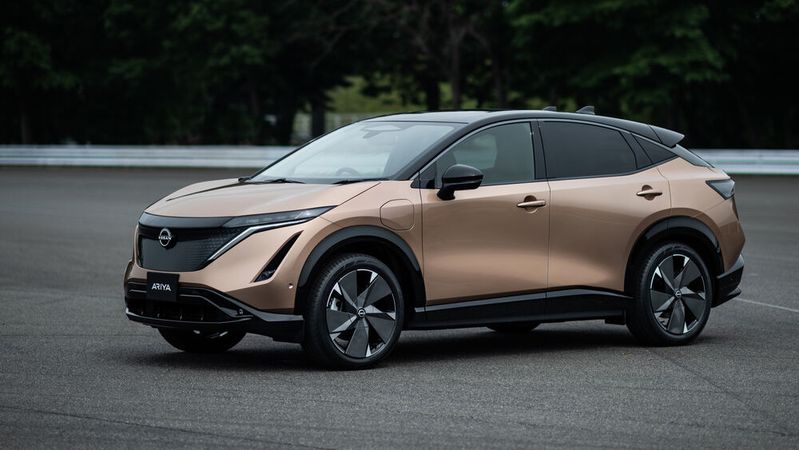 Nissan will im E-Auto-Markt mit dem Ariya ganz vorne mitspielen. Nissan will im E-Auto-Markt mit dem Ariya ganz vorne mitspielen.