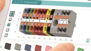 Online-Konfiguration für Potentialverteiler-Blöcke: in wenigen Schritten stellt sich der Anwender seine individuelle Lösung zusammen. (Phoenix Contact)