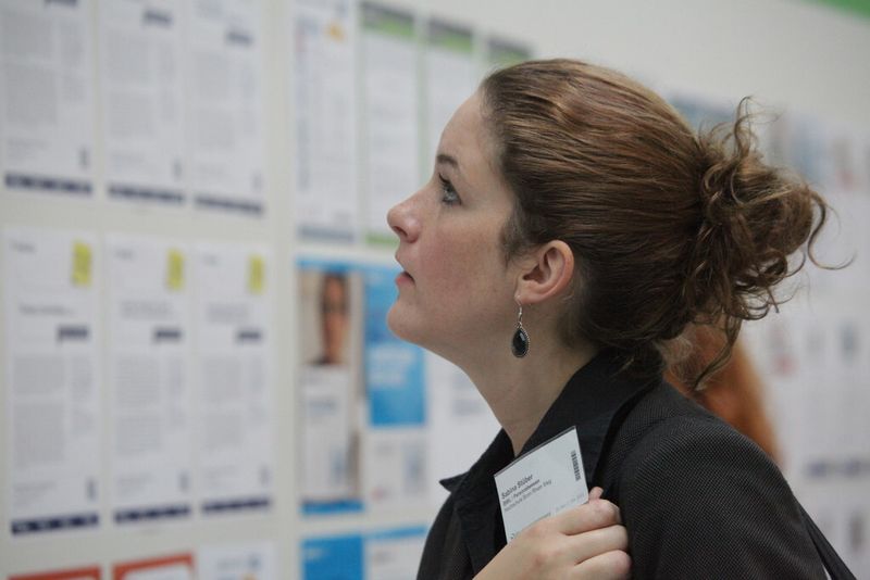 Die Jobwall auf dem Absolventenkongress 2011. (Bild: Staufenbiel)