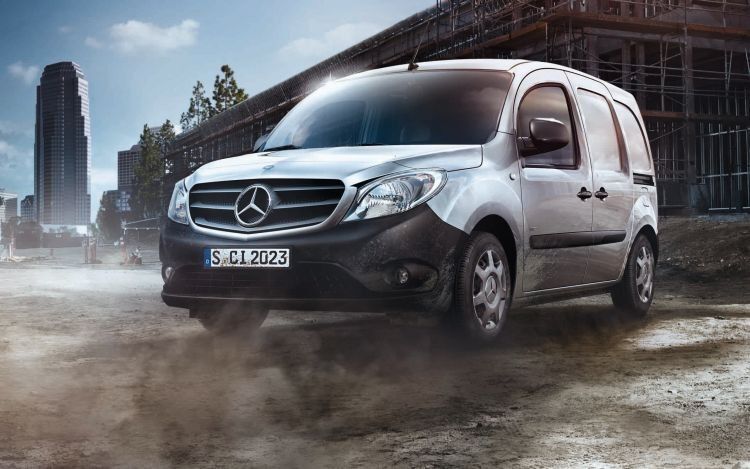 Um die Verkaufszahlen des Citan zu steigern, bietet der Hersteller den City-Van ab Anfang März als Sondermodell „Worker“ zu einem günstigen Einstiegspreis an. (Foto: Daimler AG)