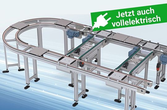 Das Werkzeugträgersystem Versamove ist nun auch mit vollelektrischem Antrieb verfügbar.(Bild:  mk Technology Group)