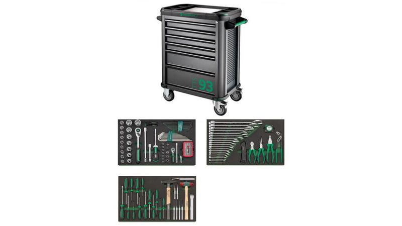Der Wagen mit dem 135-teiligen Werkzeugsatz kostet 888 Euro netto. (Bild: Stahlwille)