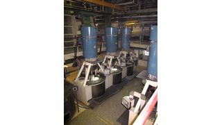 Zuckerzentrifugen in der Pfeifer und Langen Fabrik Euskirchen  (Bild: Vacon)